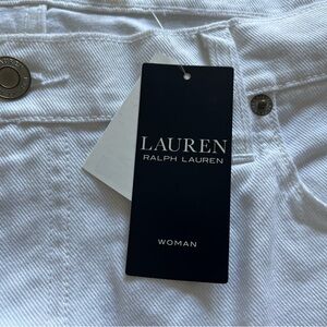 Ralph Lauren Women's Crisp White Boot Cut Jeans